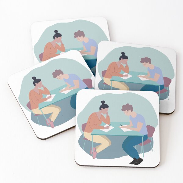 Item preview, Students sitting at table designed and sold by kitosonito.