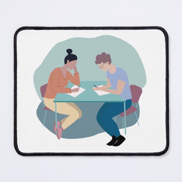 Item preview, Students sitting at table designed and sold by kitosonito.