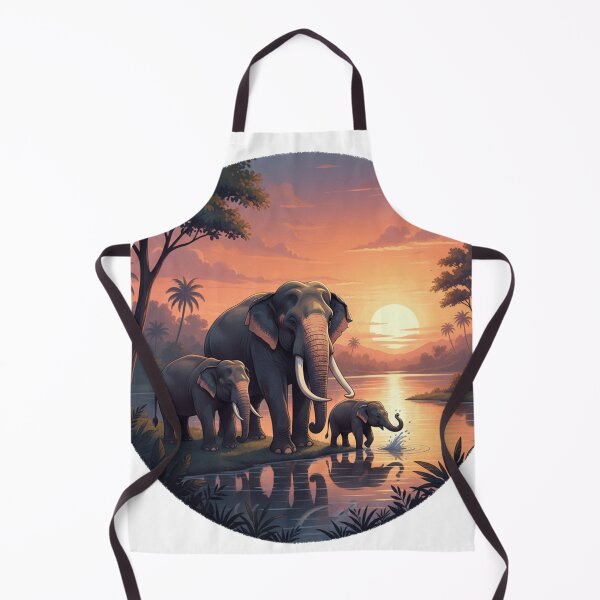 Item preview, Srilankan Tusker Elephants Family designed and sold by AmithArt.
