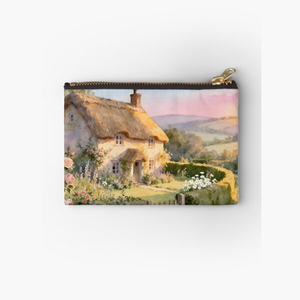 Item preview, Enchanted English Cottage and Magic Flowers Spring designed and sold by SoniaSarkali.