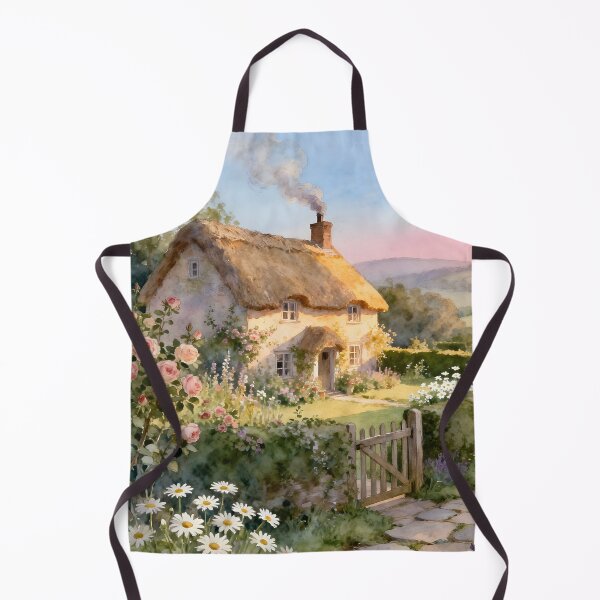 Item preview, Enchanted English Cottage and Magic Flowers Spring designed and sold by SoniaSarkali.