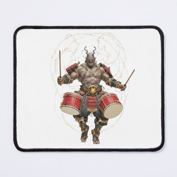 Item preview, Raijin – The Thunder Drummer of the Heavens designed and sold by AlexLineArt.