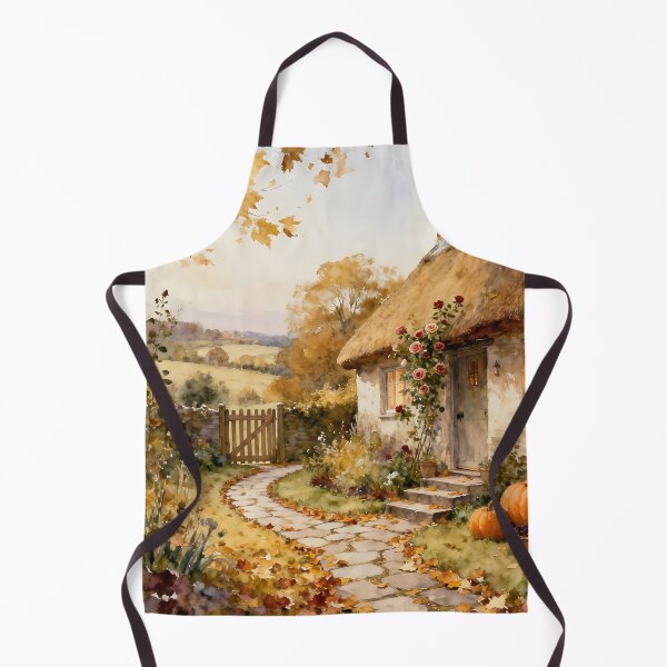 Item preview, Enchanted English Cottage and Magic Flowers Autumn designed and sold by SoniaSarkali.