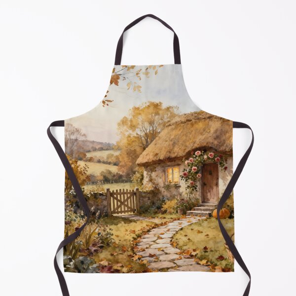 Item preview, Enchanted English Cottage and Magic Flowers Autumn designed and sold by SoniaSarkali.