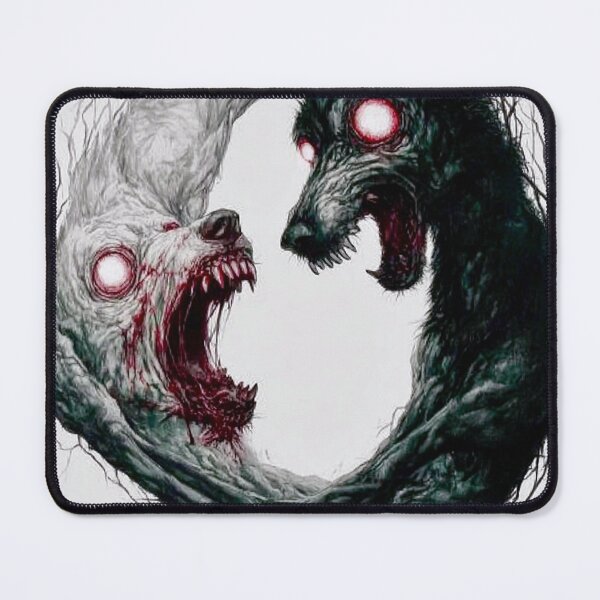 Item preview, Duality of the Beast. Wolves yin yang designed and sold by StewRat.
