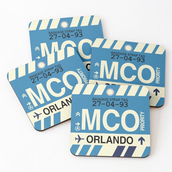 Item preview, MCO Orlando • Airport Code Art • Jet Age Design designed and sold by YHMDesigns.