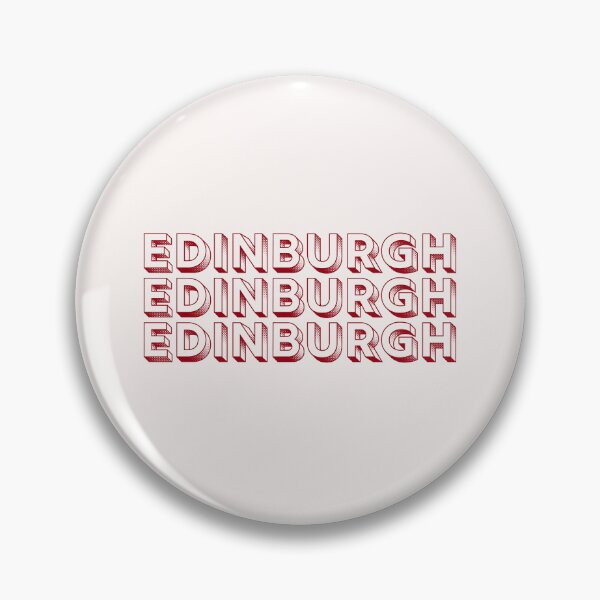 Item preview, Edinburgh Modern Typography Design – Minimal City Name Graphic designed and sold by tenementstudios.