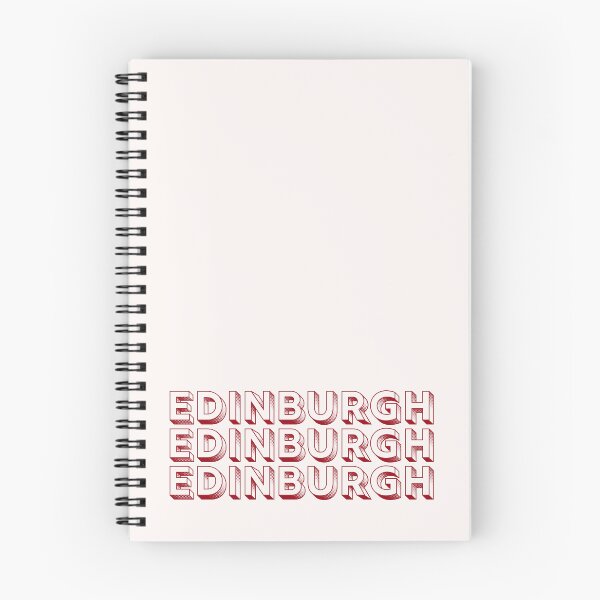 Item preview, Edinburgh Modern Typography Design – Minimal City Name Graphic designed and sold by tenementstudios.
