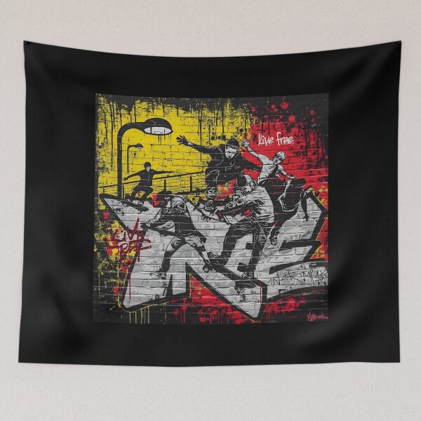 Item preview, Electric Streets Skate Culture Rush designed and sold by ChicTrendz.