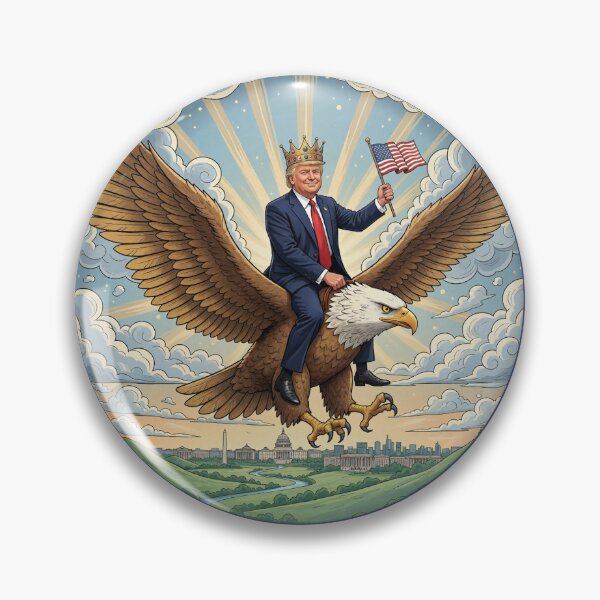 Item preview, king trump, no kings, yes kings, king, America, trump, 47, 45, comic trump, funny trump, American King, King America, Trump King designed and sold by SavageLegion.
