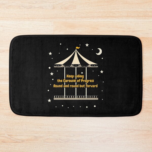 Item preview, Keep Riding the Carousel of Progress – Motivational Gift designed and sold by FMproject.