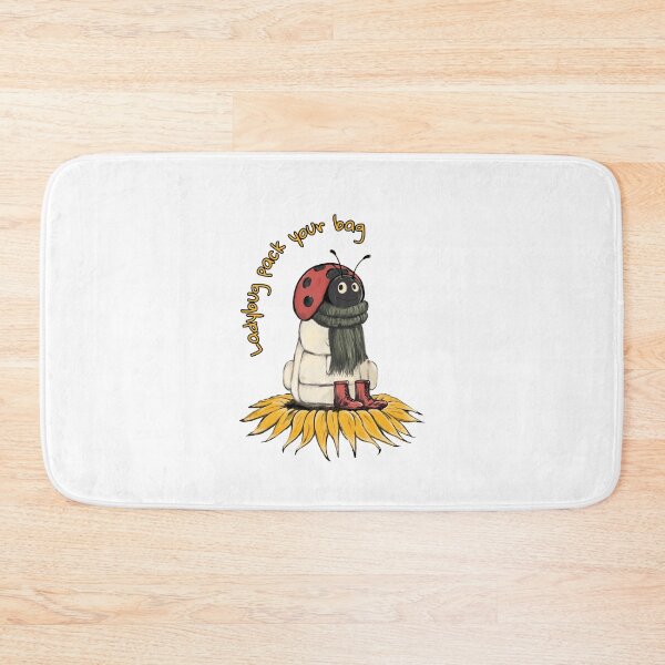 Item preview, Ladybug Pack Your Bag with Sunflower designed and sold by FMproject.