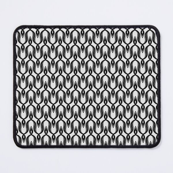 Item preview, Abstract Black Wave Seamless Pattern designed and sold by JoelmaQ.