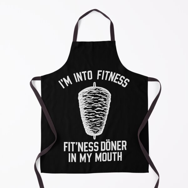 Artikelvorschau, Lustiges Döner Kebab Fit'ness Gym Shirt Geschenk für Feinschmecker entworfen und verkauft von SPAZE-Typo.