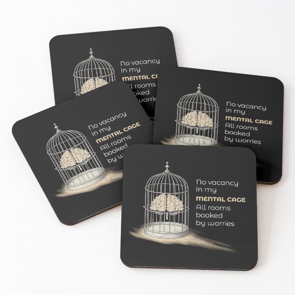 Item preview, No vacancy in my MENTAL CAGE - Funny Gifts designed and sold by FMproject.