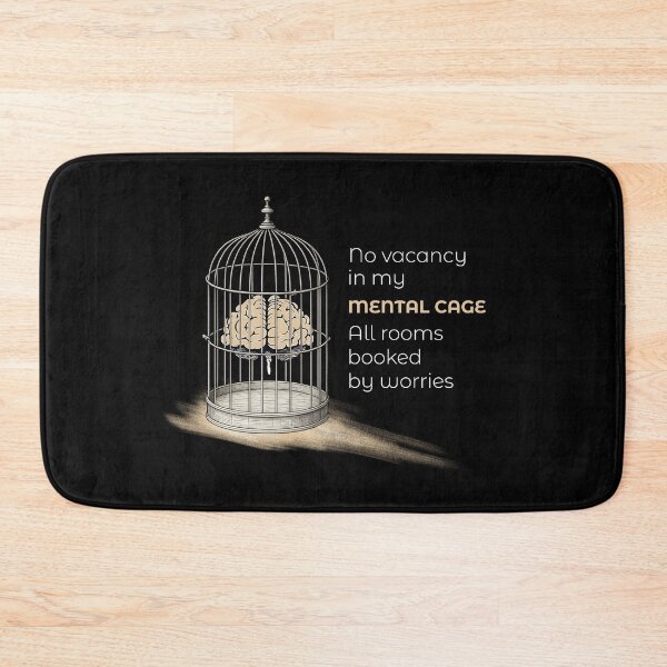 Item preview, No vacancy in my MENTAL CAGE - Funny Gifts designed and sold by FMproject.