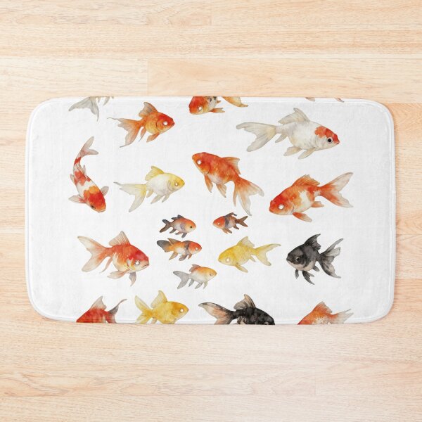 Item preview, Watercolor Goldfish designed and sold by LuckCraftStudio.