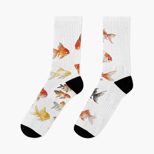 Item preview, Watercolor Goldfish designed and sold by LuckCraftStudio.
