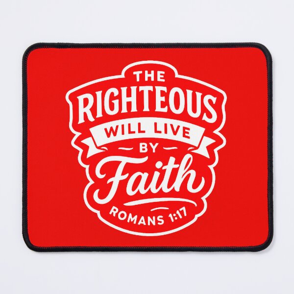 Item preview, Romans 1:17 The Righteous Will Live By Faith designed and sold by plushism.