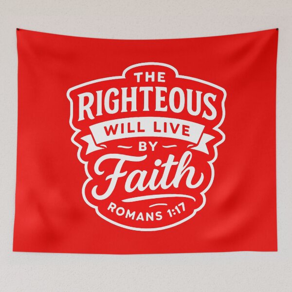 Item preview, Romans 1:17 The Righteous Will Live By Faith designed and sold by plushism.