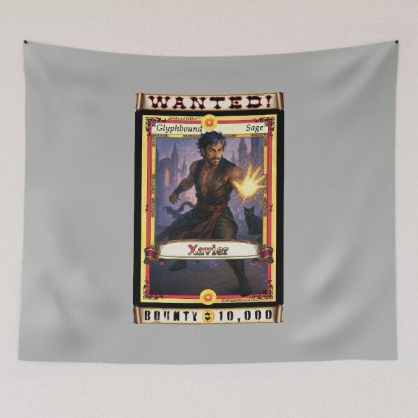 Item preview, Xavier - Glyphbound Sage - Palm Attack designed and sold by Rogue Wizard.