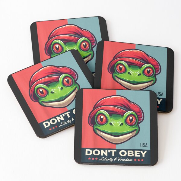 Item preview, Don't Obey Portland Frog designed and sold by BASKF.