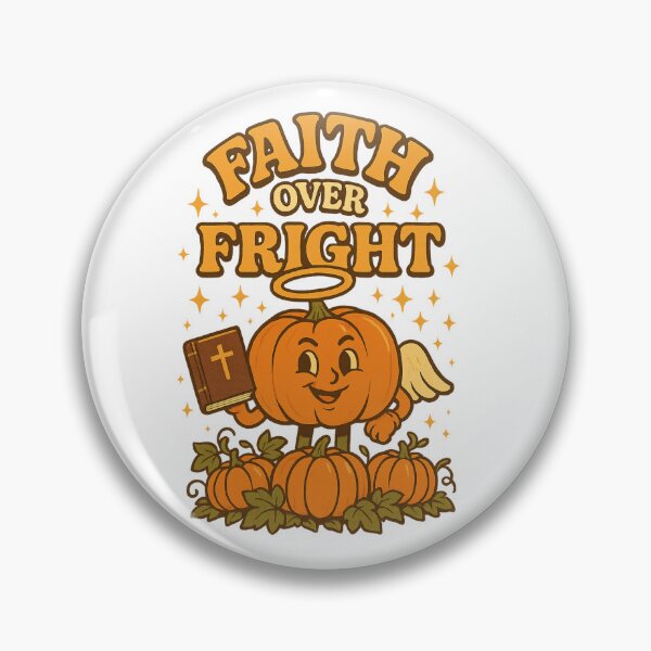 Item preview, Faith Over Fright | Funny Christian Halloween Design designed and sold by Bohospiritart.
