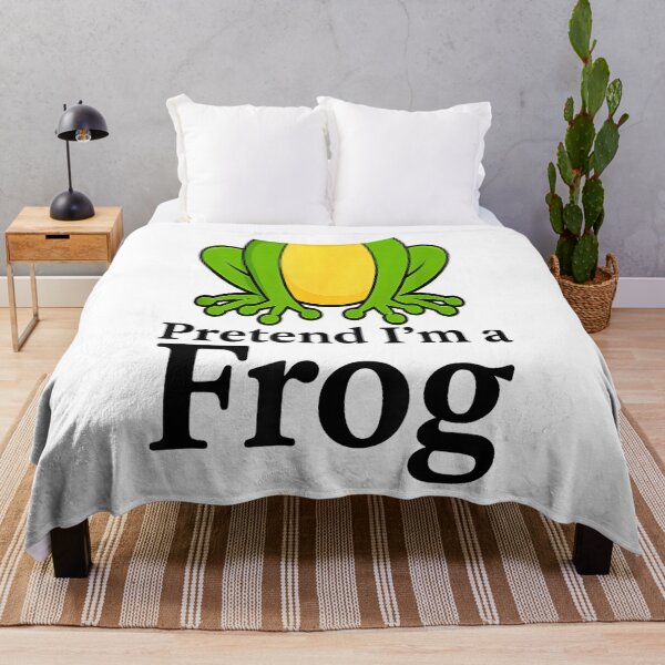 Item preview, Pretend I’m a Frog Funny Halloween Lazy Costume designed and sold by BASKF.
