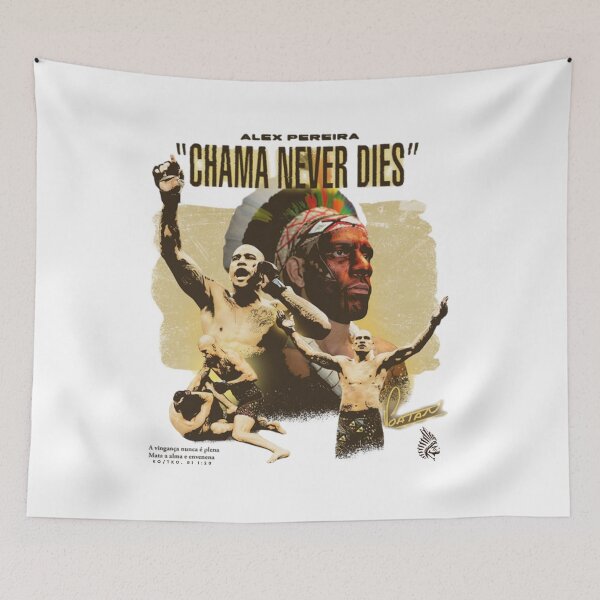 Item preview, Alex Pereira "Chama Never Dies" designed and sold by JeyVel.