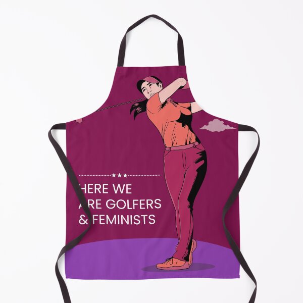 Item preview, Golf player: an obstacle course - Feminist Golf designed and sold by MKV Design.