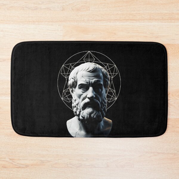 Item preview, Socrates Bust with Sacred Geometry designed and sold by Dakson Design - Fantasy Art.