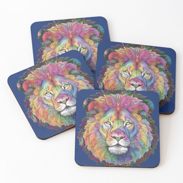 Item preview, Holographic Lion Face designed and sold by PVTCreations.