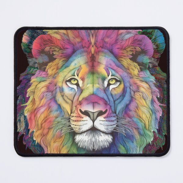 Item preview, Holographic Lion Face designed and sold by PVTCreations.