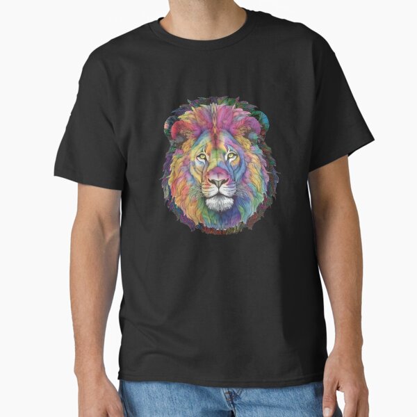Item preview, Holographic Lion Face designed and sold by PVTCreations.