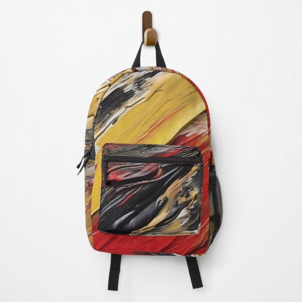 Item preview, Fiery Tempest Brush: Abstract Impasto Fury designed and sold by Bold INK.