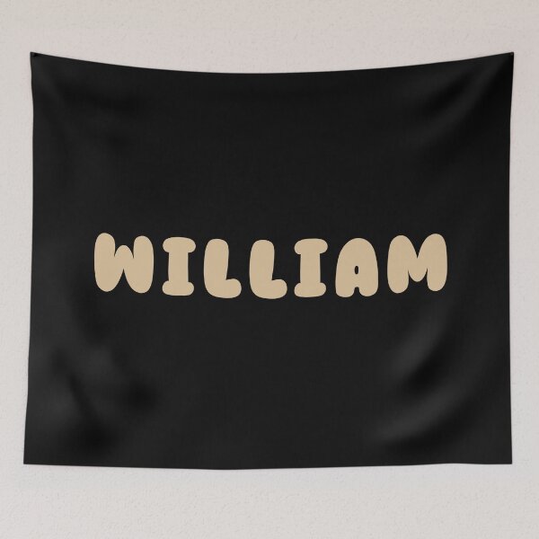 Item preview, Beige William – Minimalist Personalized Name Design designed and sold by karolinahinc.