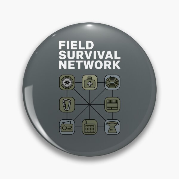 Item preview, Field Survival Network designed and sold by SignumShop.