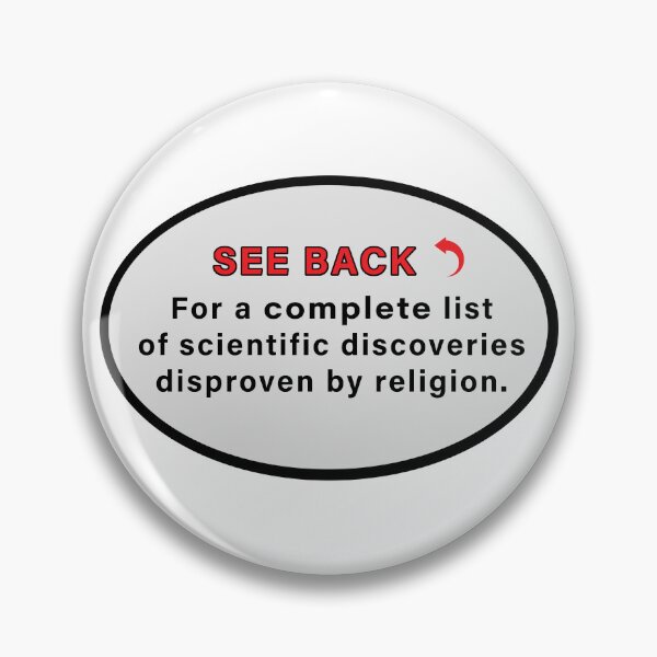 Item preview, Complete List designed and sold by AtheistBecause.