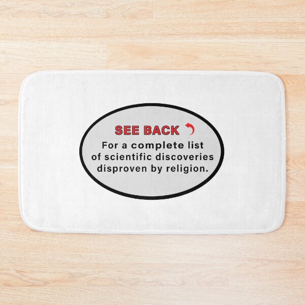 Item preview, Complete List designed and sold by AtheistBecause.