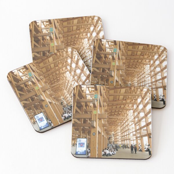 Item preview, Wooden Architecture – Japanese Design Photography (Osaka Expo designed and sold by gyeo.