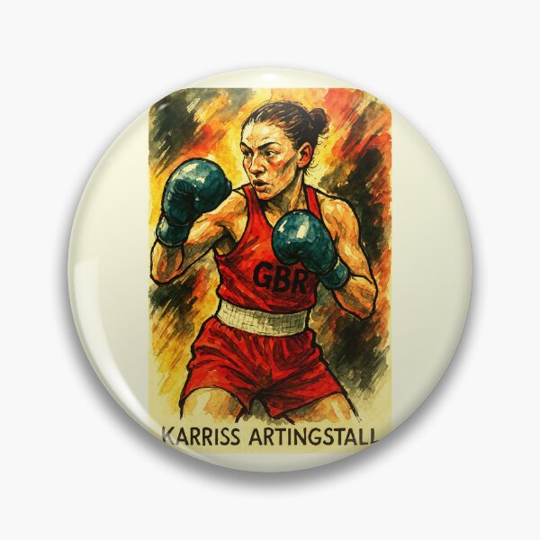 Item preview, Karriss Artingstall - Champion Boxer designed and sold by Sarcastic designs.