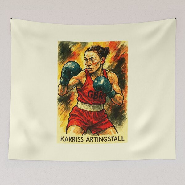 Item preview, Karriss Artingstall - Champion Boxer designed and sold by Sarcastic designs.