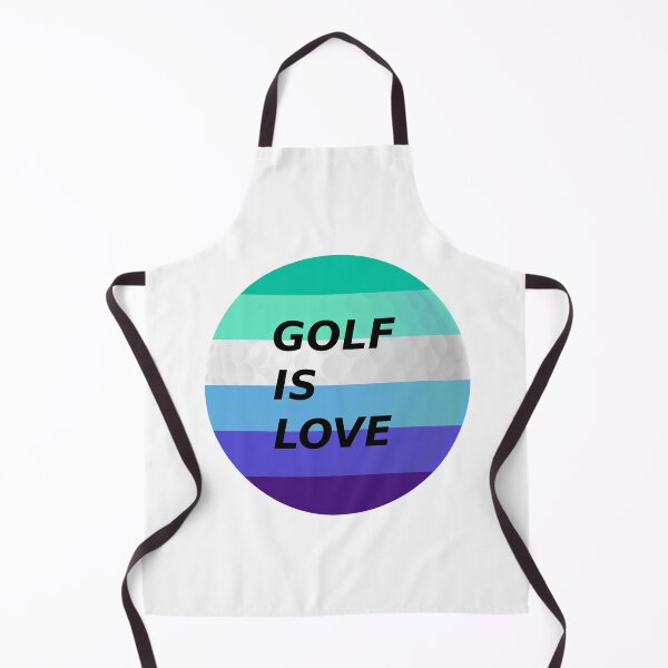 Item preview, Swing with Pride: 'Golf is Love' Golf Ball for Gay Golfers designed and sold by MKV Design.
