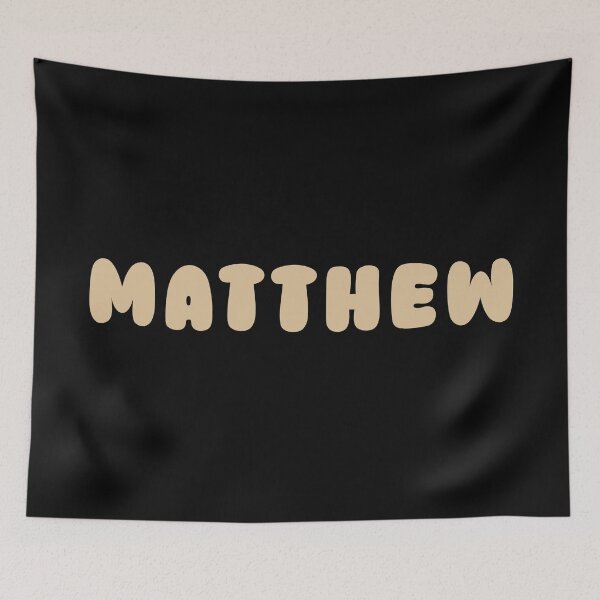 Item preview, Beige Matthew – Minimalist Personalized Name Design designed and sold by karolinahinc.