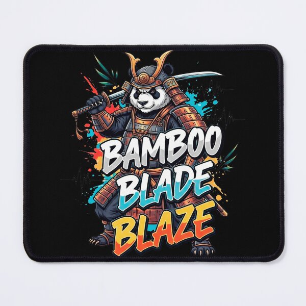 Item preview, Samurai Panda Bamboo Blade Blaze Graphic Art designed and sold by SholoStudio.