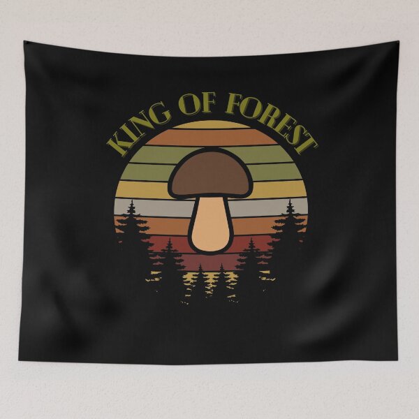 Item preview, King Of Forest, Porcini - Vintage Essential Design designed and sold by AtushaSpark.