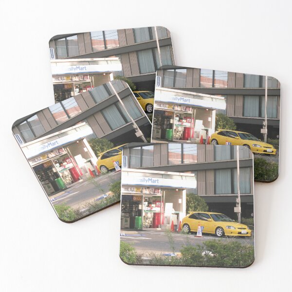 Item preview, Honda Civic at FamilyMart – Urban Japan Photography designed and sold by gyeo.