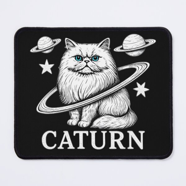 Item preview, Caturn - Cat in Space Shirt designed and sold by Dream Print Studio.