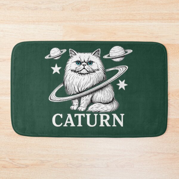 Item preview, Caturn - Cat in Space Shirt designed and sold by Dream Print Studio.