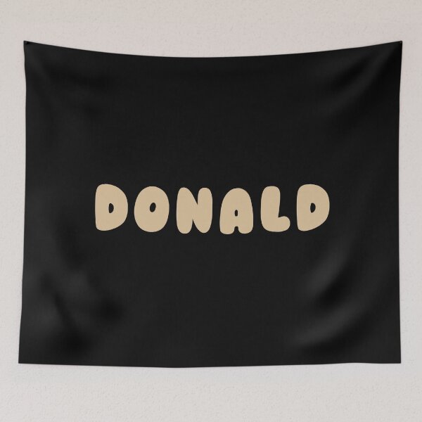Item preview, Beige Donald – Minimalist Personalized Name Design designed and sold by karolinahinc.